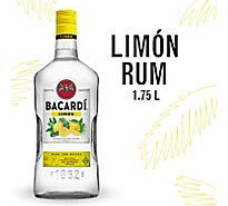 Bacardi Rum Limon 70 Proof - 1.75 Liter
