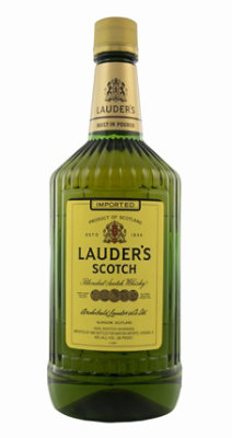 Lauder's Blended Scotch Whisky 80 Proof Plastic Bottle - 1.75 Liter - Image 1