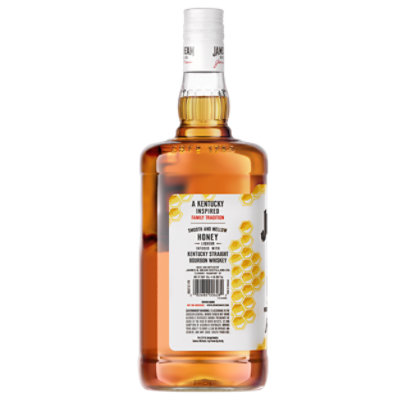 Jim Beam Honey Kentucky Straight Bourbon Whiskey 70 Proof - 1.75 Liter - Image 2
