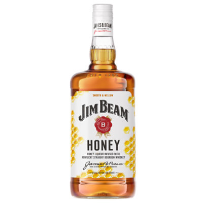 Jim Beam Honey Kentucky Straight Bourbon Whiskey 70 Proof - 1.75 Liter - Image 2