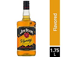 Jim Beam Honey Kentucky Straight Bourbon Whiskey 70 Proof - 1.75 Liter