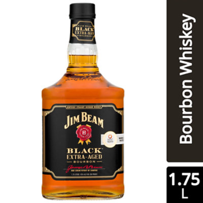 Jim Beam Black Bourbon Extra-Aged 86 Proof - 1.75 Liter - Image 2