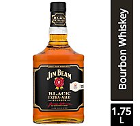 Jim Beam Black Bourbon Extra-Aged 86 Proof - 1.75 Liter