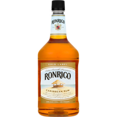 Ronrico Rum Gold Puerto Rican Rum 80 Proof - 1.75 Liter - Image 3