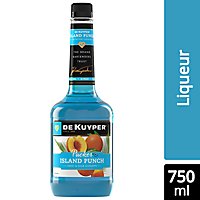 DeKuyper Schnapps Liqueur Island Blue Pucker Sweet & Sour 30 Proof - 750 Ml - Image 1