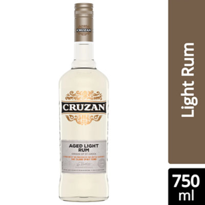 Cruzan Rum Aged Light 80 Proof - 750 Ml - Image 1