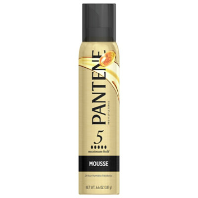 Pantene Pro-V Triple Action Volume Maximum Hold Hair Mousse - 187 g