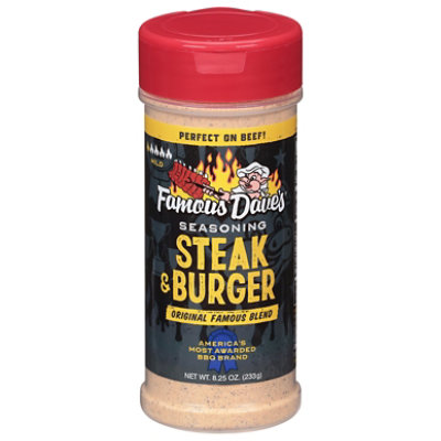 Famous Daves Seasoning Steak & Burger - 8.25 Oz - Image 3