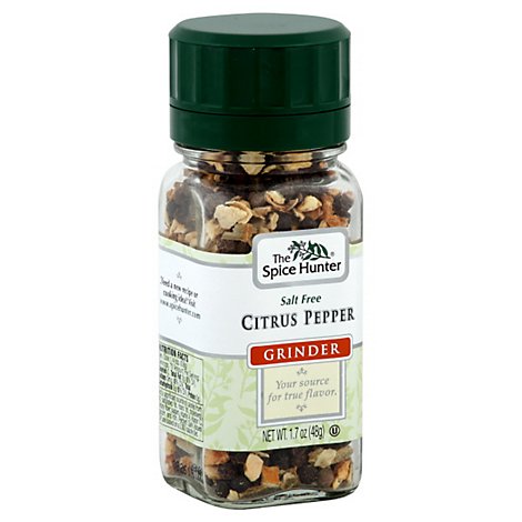 The Spice Hunter Citrus Pepper Salt Free Grinder - 1.7 Oz