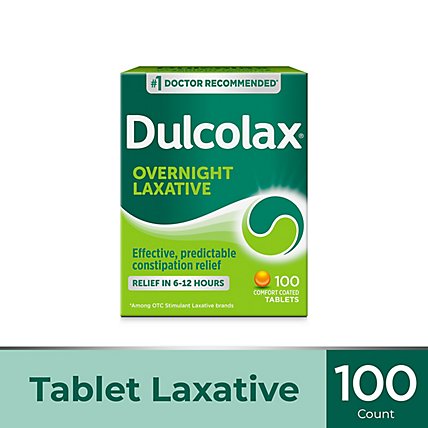 Dulcolax Laxative Tablets - 100 Count - Image 2