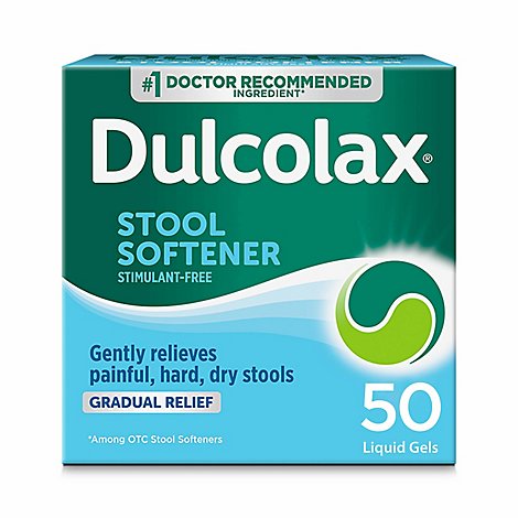 Dulcolax Stool Softener - 50 Count