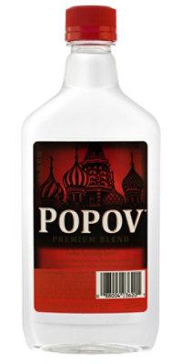 Popov Vodka 80 Proof - 375 Ml - Image 4