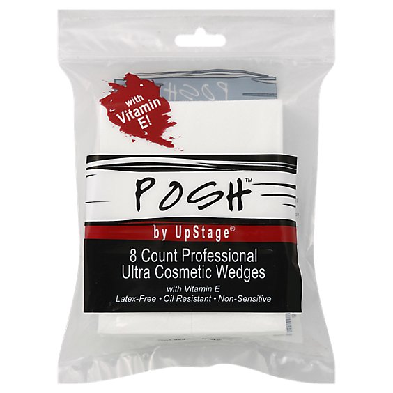 Div Posh Ultra Cosmetic Wedges 8ct - 8 Count