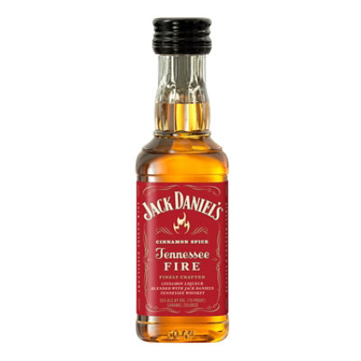 Jack Daniels Tennessee Fire Specialty Whiskey 70 Proof Bottle - 50 Ml - Image 1