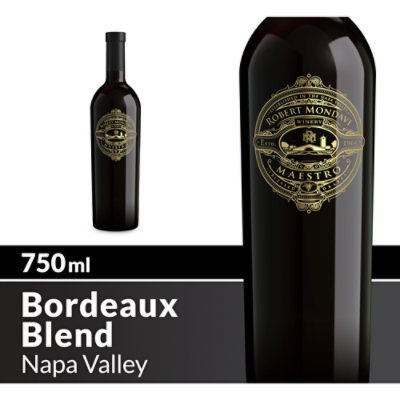 Robert Mondavi Winery Napa Valley Maestro Red Wine - 750 Ml