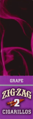 Zig Zag Grape Cigarillo - 2 Package - Image 2