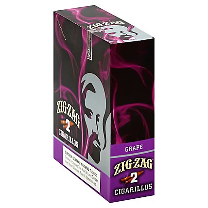 Zig Zag Grape Cigarillo - 2 Package - Image 1