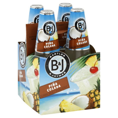 Bartles & Jaymes Pina Colada Cooler - 4-11.2Fl. Oz. - randalls