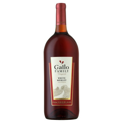 Gallo Family Vineyards White Merlot Blush Wine - 1.5 Liter - Image 1