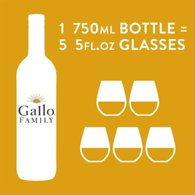 Gallo Family Vineyards Chardonnay White Wine - 750 Ml - Image 5