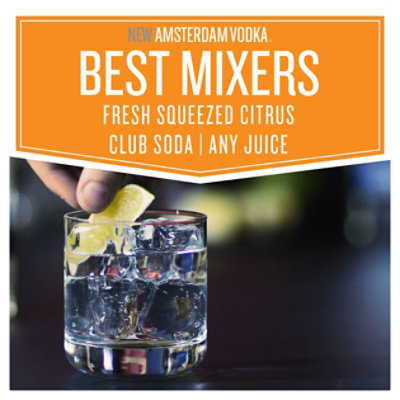 New Amsterdam Vodka Peach Flavored 80 Proof - 50 Ml - Image 5