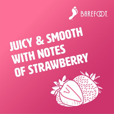 Barefoot Cellars White Zinfandel Wine -4-187 Ml - Image 2