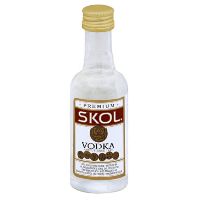 Skol Vodka Premium 80 Proof - 50 Ml - jewelosco