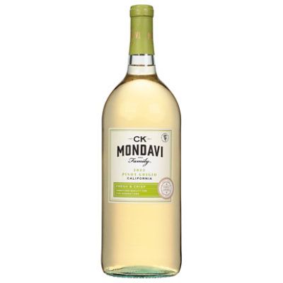 CK Mondavi Wine Pinot Grigio California - 1.5 Liter - Image 3