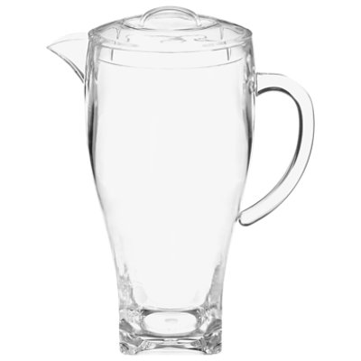 Felli Fanta Clear Pitcher With Lid 2.75 Quart - Each - Image 3