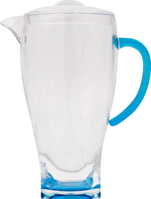 Felli Fanta Blue Pitcher With Lid 2.75 Quart - Each - Image 2