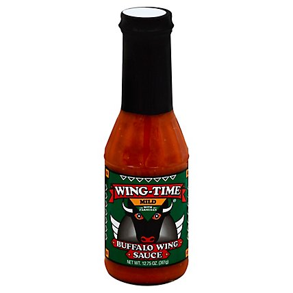 Wing-Time Sauce Buffalo Wing Mild Bottle - 12.75 Oz - Image 1