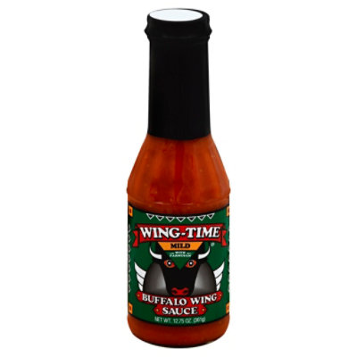 Wing-Time Sauce Buffalo Wing Mild Bottle - 12.75 Oz