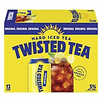 Twisted Tea Brewing Hard Iced Tea Lemon Tea Cans - 12-12 Fl. Oz. - Image 4