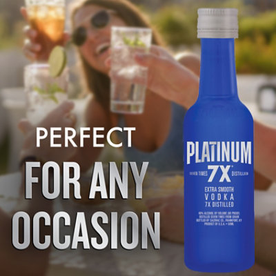 Platinum 7X Vodka 80 Proof - 50 Ml - Image 3