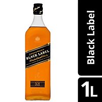Johnnie Walker Black Label Blended Scotch Whisky - 1 Liter Johnnie Walker Black Label Blended Scotch Whisky - 1 Liter