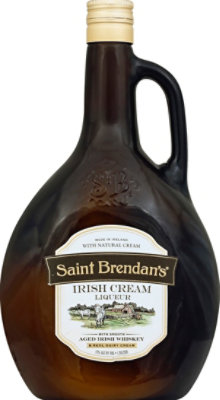 St Brendans Irish Cream Liqueur 34 Proof - 1.75 Liter - Image 2