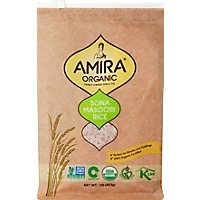 Amira Organic Rice Sona Masoori - 1 Lb - Image 2