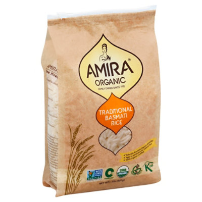 Amira Organic Rice Basmati Traditional 2 Lb Safeway