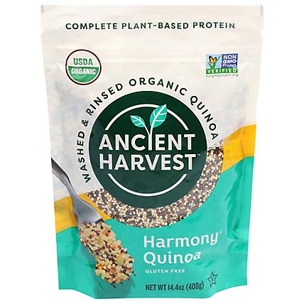 Ancient Harvest Quinoa Harmony Tri Color Blend - 12 Oz - Image 3