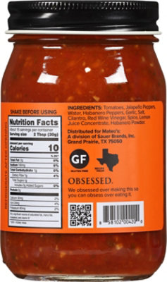 Mateos Salsa Habanero - 16 Oz - Image 5