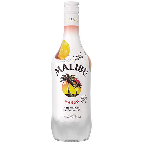Malibu Mango Rum - 750 Ml