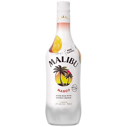 Malibu Mango Rum - 750 Ml - Image 1