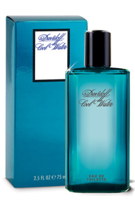 Cool Water by Davidoff Eau De Toilette Spray for Men - 2.5 Fl. Oz.