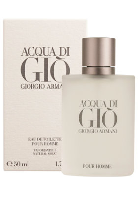 Acqua Di Gio by Giorgio Armani Eau De Toilette Spray for Men - 1.7 Fl. Oz.