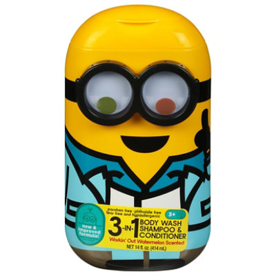 Despicable Me Minion 3in1 Body Wash - 14 Fl. Oz. - Image 3