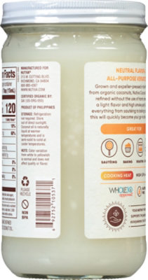 Nutiva Nurture Vitality Coconut Oil Refined - 23 Fl. Oz. - Image 6