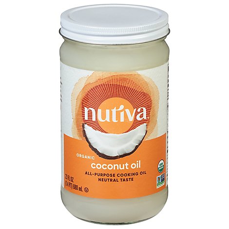 Nutiva Nurture Vitality Coconut Oil Refined - 23 Fl. Oz.