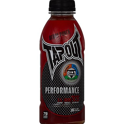 Tapout Performance Drink Berry Punch - 16 Fl. Oz. - Image 1