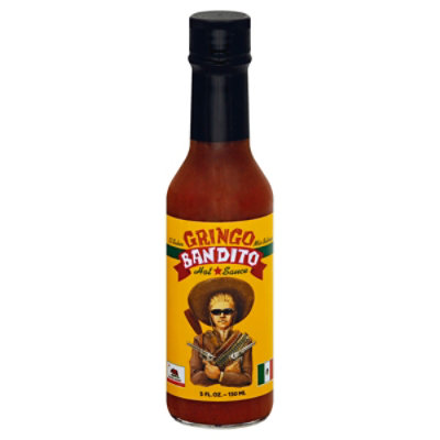 Gringo Bandito Sauce Hot - 5 Fl. Oz. - Image 1