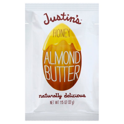 Justins Almond Butter Honey - 1.15 Oz